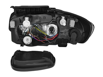 Reflektor przedni prawy H1+H7 Seat Ibiza / Cordoba 99-02 Tyc