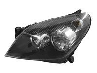 Reflektor lewy czarny Opel Astra H