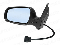 Lusterko elektryczne czarne lewe VW Golf IV / Bora